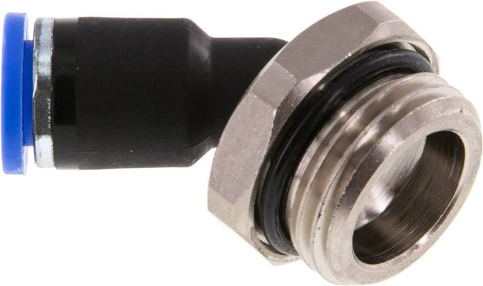 45°-Steckanschluss G 1/2"-8mm, IQS-Standard