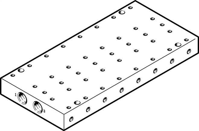 FESTO VABM-P7-18MB-G18-M5-8 (8076391) Anschlussleiste