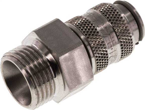 Schnellkupplung (NW5) G 3/8"(AG), 1.4404