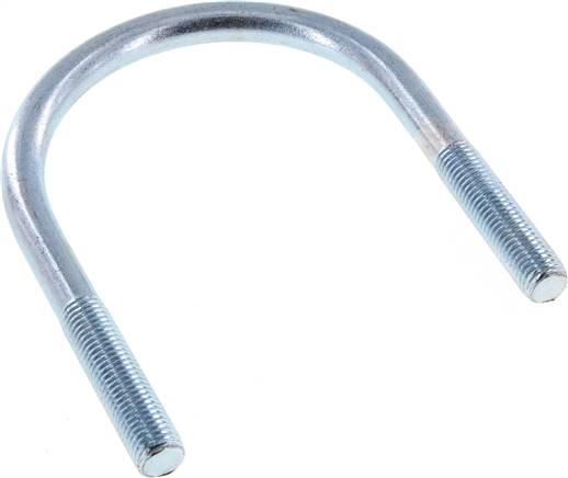 Rundstahlbügel, M 16, 108 - 114,3mm, Stahl verzinkt