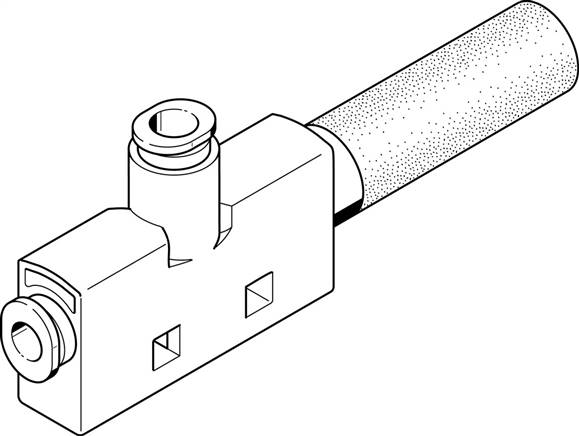 FESTO VN-10-H-T4-PQ2-VQ3-RO2 (549251) Vakuumsaugdüse