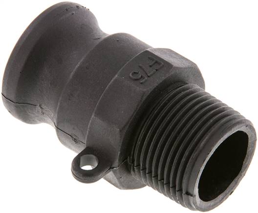 Kamlock-Stecker (F) R 3/4"(AG), Polypropylen