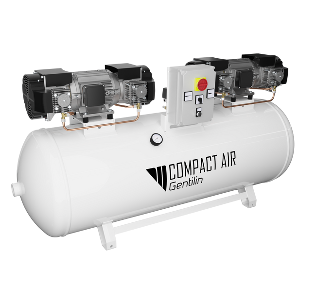 Gentilin ölfreier Kompressor ESK960/500 – Der leise Power-Speicher