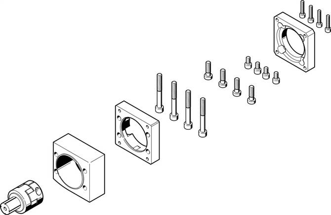 FESTO EAMM-A-N48-60H (1456618) Axialbausatz