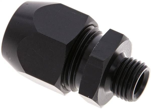 Gerade Verschraubung G 1/4"-15x9mm, Aluminium