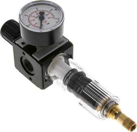 MULTIFIX Filterregler, G 3/8", 0,5 - 16bar, Baureihe 1, Kondensatablass automatisch