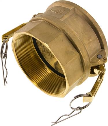 Kamlock-Kupplung (D) Rp 4"(IG), Messing