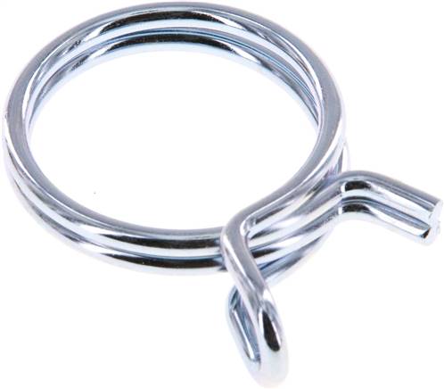 Draht-Nachspannschelle 35,6mm Spannbereich 34,6 - 36,4 mm