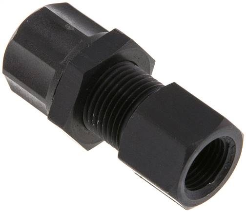 Aufschraub-Schott-Verschraubung G 1/8"-8x6mm,Aluminium