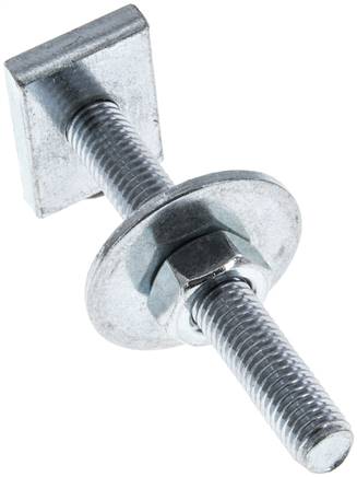 Hammerkopfschraube HS M 10x80, Stahl verzinkt (33 x 23 x 6)