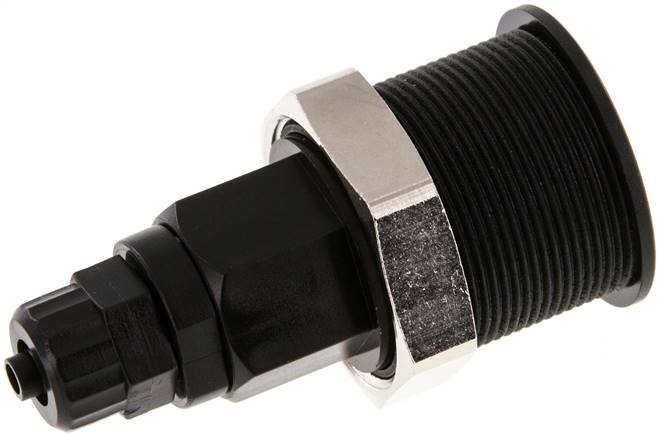 Abreiß-Schnellkupplung (NW5) 6x4mm Schlauch, POM
