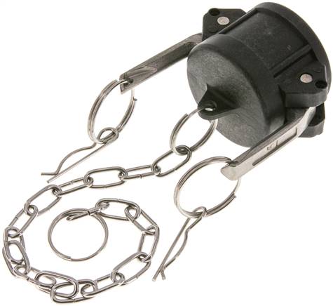 Kamlock-Verschlusskappe (DC) 1-1/4", Polypropylen