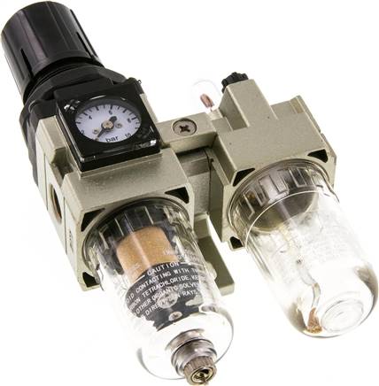 Eco-Line Wartungseinheit, G 1/ 4", manuelle Entwässerung