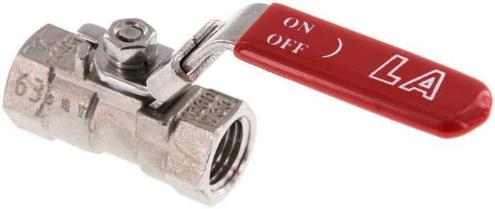 1-teiliger Edelstahl-Kugelhahn, NPT 1/4", 0 bis 63bar