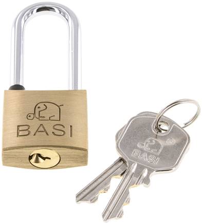 Vorhangschloss Größe 30 mit 2 Schlüsseln gleichschließend mit Schließung A, VHS 30 H-GSA