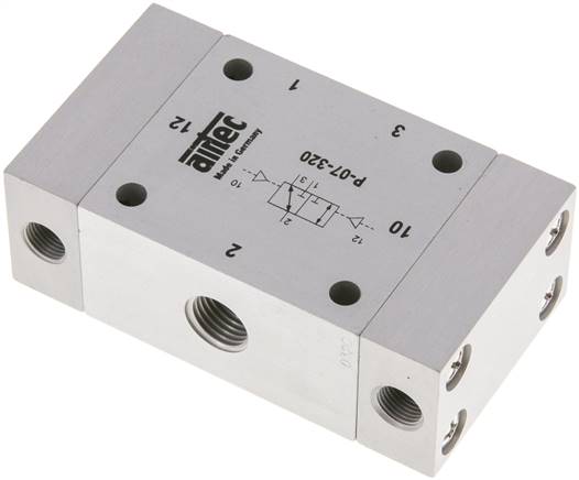 3/2-Wege Pneumatikimpulsventil, G 1/4"