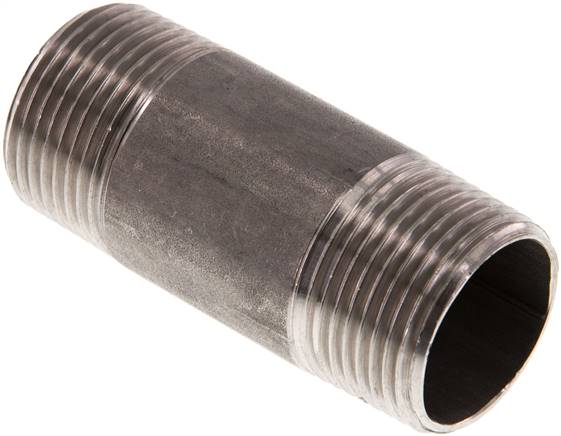 Rohrdoppelnippel R 3/4"-60mm, 1.4571