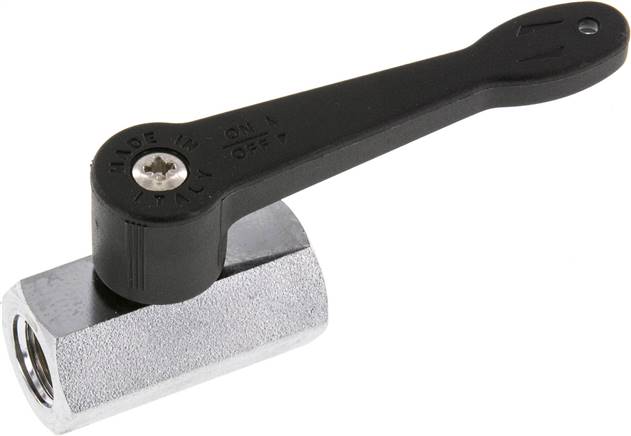 Minikugelhahn langer Griff, G 1/4" Innengewinde, PN 15