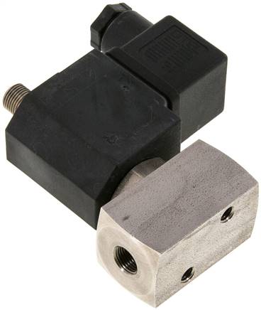 3/2-Wege ES-Magnetventil G 1/8" stromlos geöffnet (NO) 230V