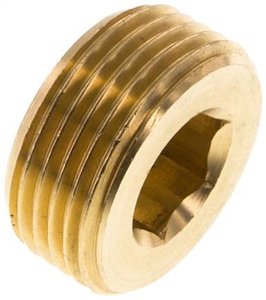 Verschlussstopfen Innenskt. R 3/4", Messing