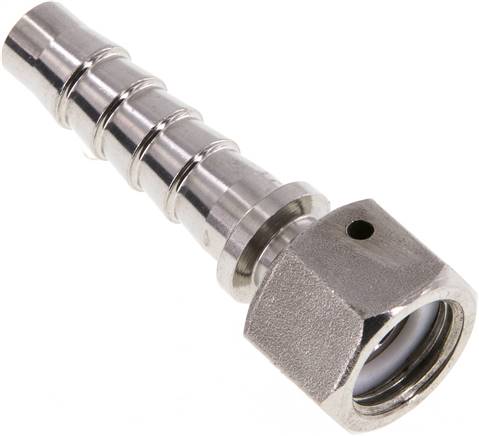 Schlauchtülle, DIN EN 14423 G 1/2"-13x25mm, 1.4301