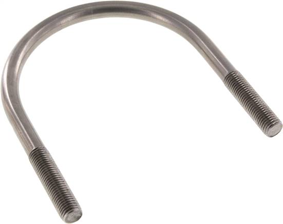 Rundstahlbügel, M 16, 133 - 139,7mm, 1.4301