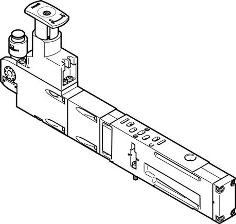 FESTO VABF-S4-2-R2C2-C-6E (560765) Reglerplatte