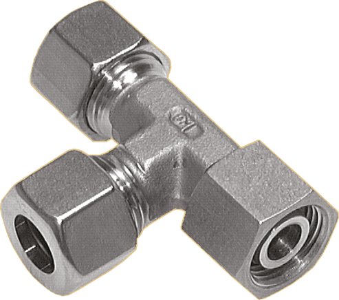 Einstellb. L-Schneidringverschraubung 18 L (M26x1,5), 1.4571, mit Dichtkegel und O-Ring