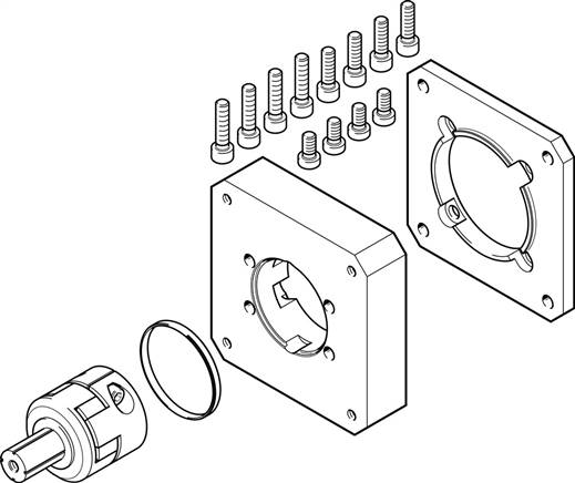 FESTO EAMM-A-M48-80G (1190421) Axialbausatz
