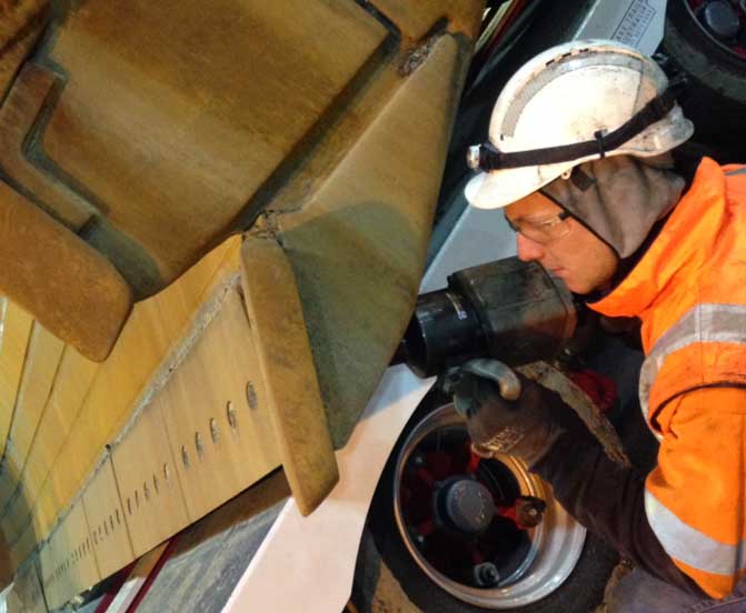 Chicago Pneumatic SCHLAGSCHRAUBER 1-1/2" CP6120-D35H