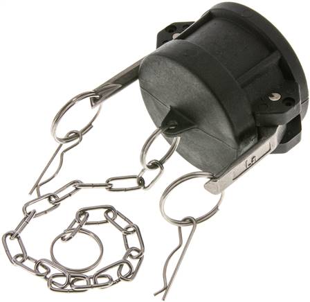 Kamlock-Verschlusskappe (DC) 2", Polypropylen