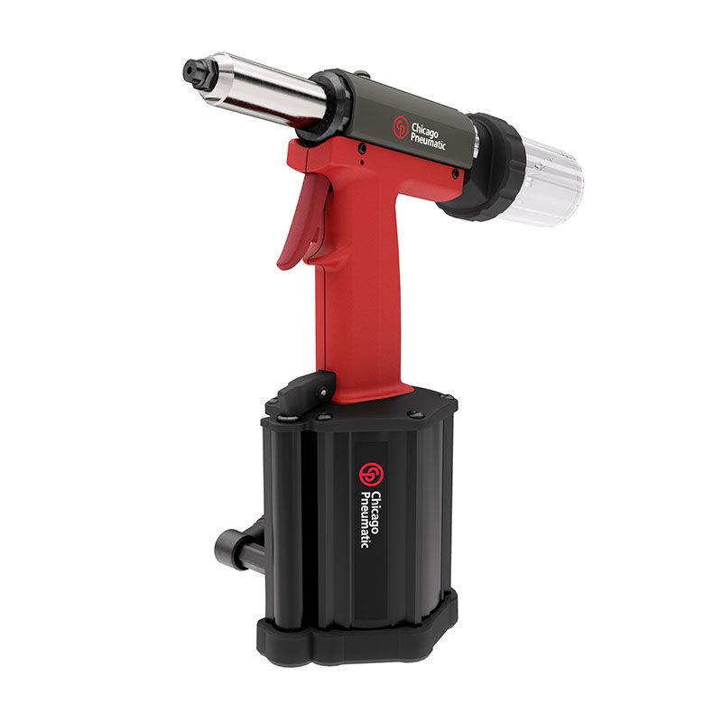 Chicago Pneumatic Druckluft Nietpistole, Stahl-Blindniete bis zu 5mm