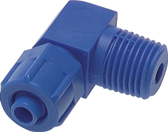 Winkel-Verschraubung R 3/8"-11,6x9mm, Kunststoff (POM)