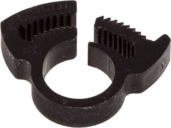 Schnapp-Schlauchschelle, Nylon, 8 - 9mm