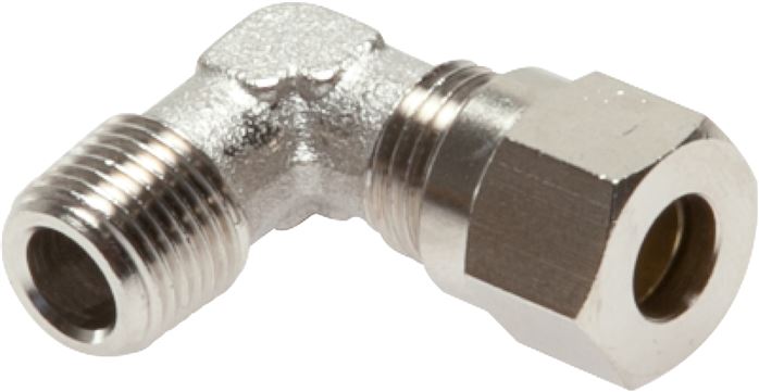 Winkel-Schneidringverschraub. R 1/2"-18 L (M26x1,5), Messing vernickelt
