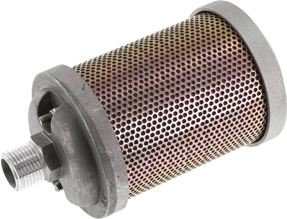 Hochleistungs-Schalldämpfer G 1/2" (PN 10 bar)