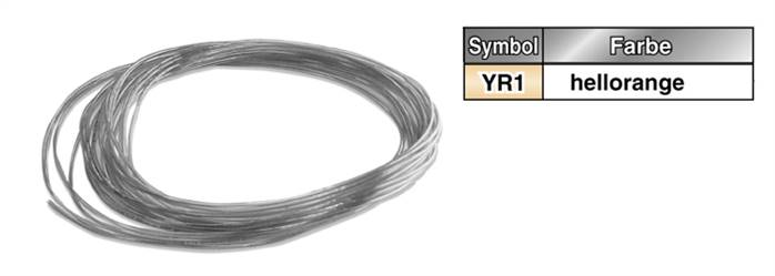 SMC TU1208YR1-100 SMC Polyurethan-Schlauch, hell