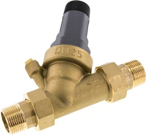 Druckminderer für Trinkwasser R 1", 1,5 - 6 bar, DVGW, vordruckunabhängig