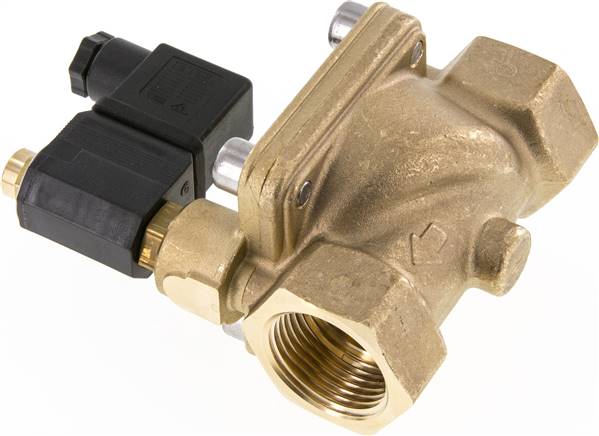 2/2-Wege Magnetventil G 1" stromlos geöffnet (NO),FKM 24V=