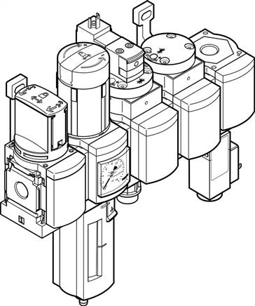 FESTO MSB6-1/2:C3J1D1A1F3-WP (542269) Wartungsgeräte-Kombination