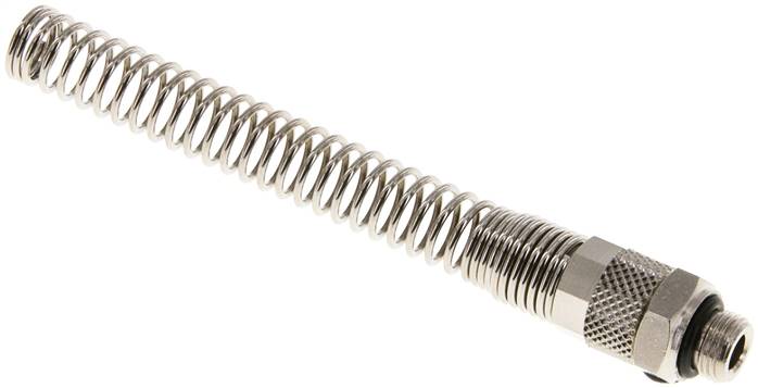 Gerade Verschraubung G 1/8"-8x6mm mit Knickschutz