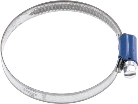 12mm Schlauchschelle 40 - 60mm, Stahl verzinkt (W1) (ABA)