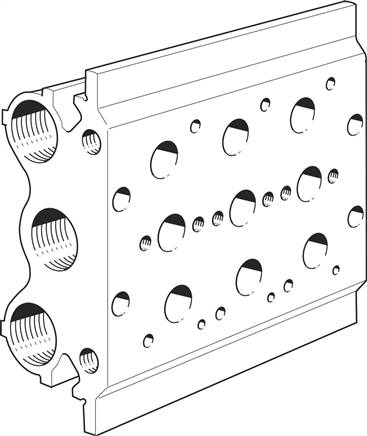 FESTO PRS-1/4-3-B (15862) Anschlussblock