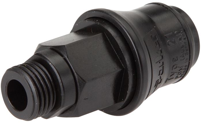 Schnellkupplung (NW5) G 1/4", POM (AG)