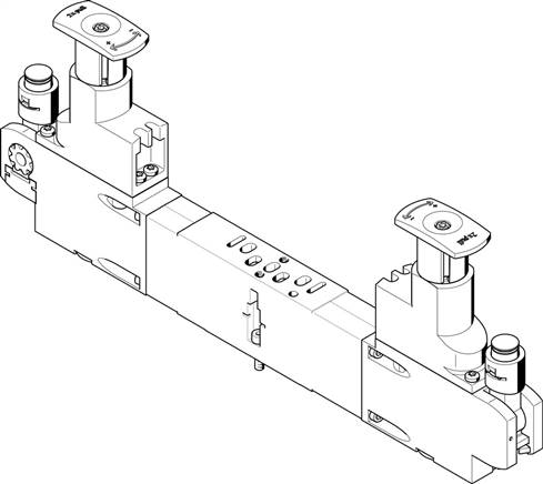 FESTO VABF-S3-2-R5C2-C-6 (543540) Reglerplatte