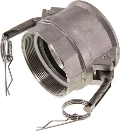 DIN/EN-Kamlock-Kupplung (D/DF) G 3"(IG), Edelstahl (1.4408)