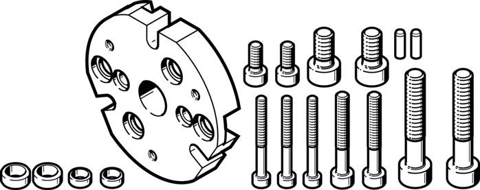 FESTO DHAA-G-Q5-20-B13-35 (2376297) Adapterbausatz