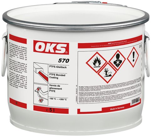 OKS 570/571 - PTFE-Gleitlack, 5 l Hobbock