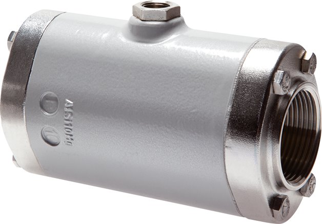 Quetschventil, G 4", Aluminium Typ QVMC 40-AB