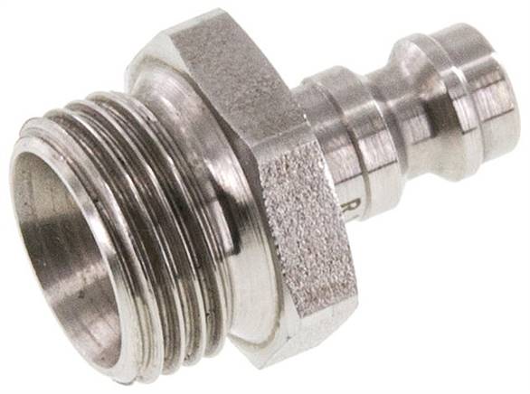 Kupplungsstecker (NW5) G 3/8"(AG), 1.4404